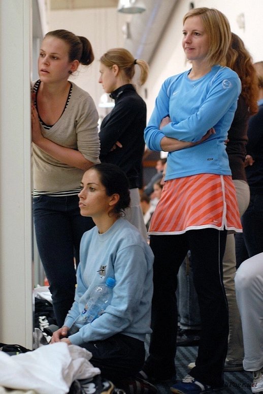 Fe?teková Eva, Šáchová Lucie, Vágnerová Kate?ina squash