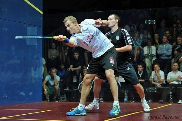 Nick Matthew, Gregory  Gaultier squash