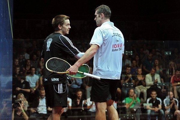 Jan Koukal, David Palmer squash