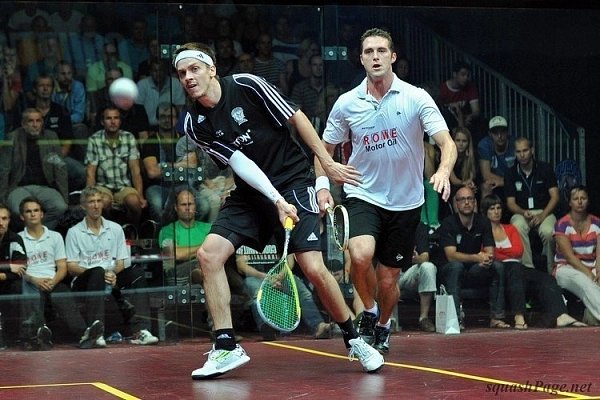 Jan Koukal, David Palmer squash