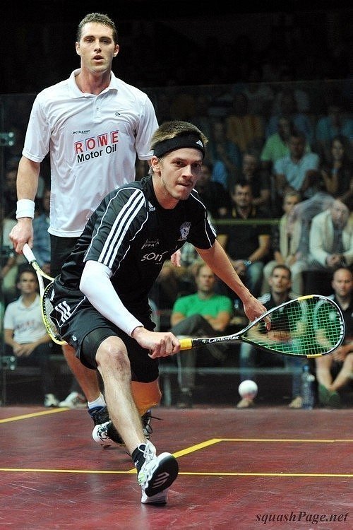 Jan Koukal, David Palmer squash