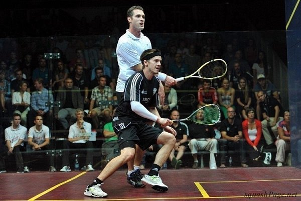 Jan Koukal, David Palmer squash