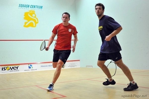 Lukáš Levinský, Jiří Vlček squash