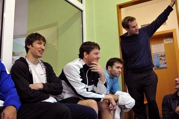 Ondřej Uherka, Roman Švec, Martin Gříbek, Jaroslav Čech squash